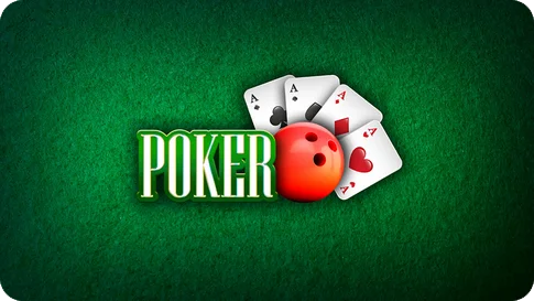 Poker Bowling lane game